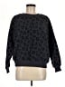 Old Navy 100% Polyester Animal Print Black Pullover Sweater Size M - photo 1