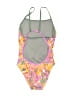Speedo Paisley Yellow One Piece Swimsuit Size Sm (32) - photo 2