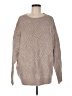 Arizona Jean Company 100% Polyester Chevron-herringbone Tan Pullover Sweater Size M - photo 1