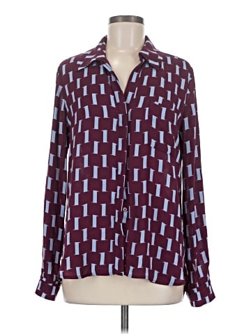 Diane von Furstenberg Long Sleeve Blouse (view 1)
