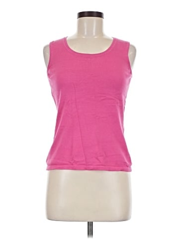 Ann Taylor Factory Sleeveless T-Shirt (view 1)