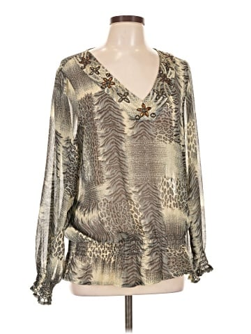 Assorted Brands Long Sleeve Blouse (view 1)