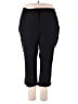 Lane Bryant Solid Black Dress Pants Size 28 - photo 1