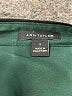 Ann Taylor 100% Polyester Green Long Sleeve Blouse Size S - photo 7