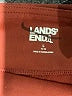 Lands' End Solid Burgundy Brown Casual Pants Size L - photo 4