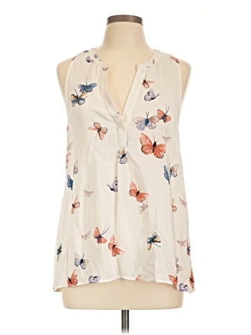Joie Sleeveless Silk Top (view 1)