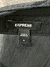 Express Black 3/4 Sleeve Button-Down Shirt Size S - photo 8