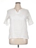 Unbranded White Short Sleeve Blouse Size XL - photo 1