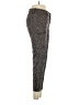 White House Black Market Animal Print Gray Active Pants Size 2 - photo 4