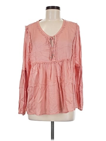 Haute Hippie Long Sleeve Blouse (view 1)