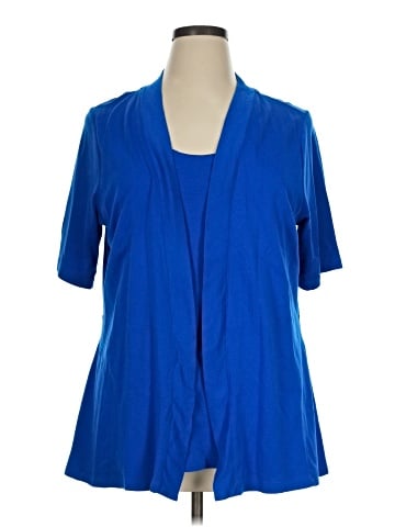 Isaac Mizrahi LIVE! Short Sleeve Blouse (view 1)