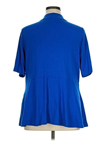 Isaac Mizrahi LIVE! Short Sleeve Blouse (view 2)