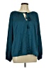 Unbranded Teal Long Sleeve Blouse Size L - photo 1