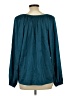 Unbranded Teal Long Sleeve Blouse Size L - photo 2