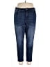 Kut from the Kloth Solid Blue Jeans Size 16w - photo 1