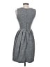 Hi-Line Tweed Gray Casual Dress Size XS - photo 2