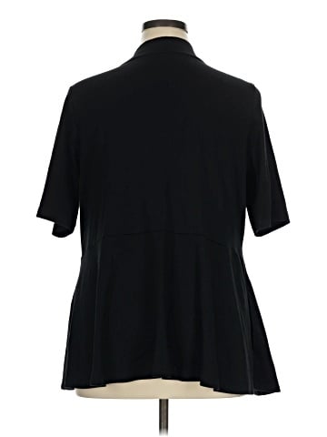 Isaac Mizrahi LIVE! Short Sleeve Blouse (view 2)