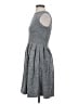 Hi-Line Tweed Gray Casual Dress Size XS - photo 5