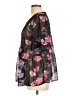 Torrid 100% Nylon Floral Black Short Sleeve Blouse Size Lg Plus (0) - photo 5