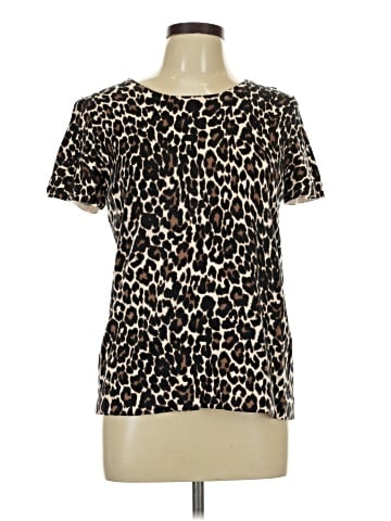 J.Crew Factory Store Short Sleeve Blouse (view 1)