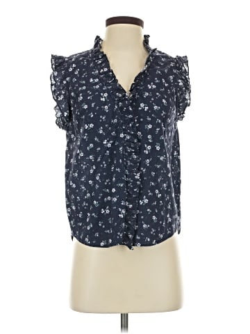 1.State Short Sleeve Blouse (view 1)