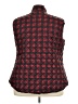 Karen Scott Sport 100% Polyester Argyle Red Vest Size 3X - photo 2