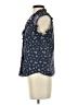1.State 100% Cotton Blue Short Sleeve Blouse Size S - photo 5