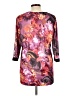 Haband! 100% Polyester Purple 3/4 Sleeve Blouse Size L - photo 2