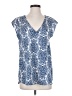 Daniel Rainn 100% Polyester Blue Sleeveless Blouse Size S - photo 1