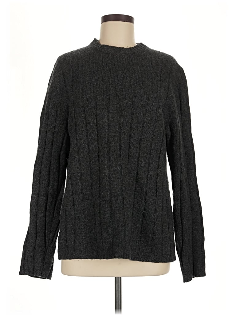 Pre-owned Gap Wool Pullover Sweater In Gray
