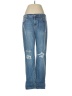 Old Navy Hearts Blue Jeans Size 8 - photo 1