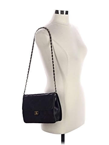 Chanel Vintage Leather Quilted Flap Shoulder Bag  (view 2)