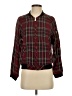 Sanctuary 100% Rayon Plaid Burgundy Cardigan Size S - photo 1