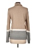 PREMISE Color Block Tan Turtleneck Sweater Size L - photo 2