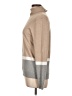 PREMISE Color Block Tan Turtleneck Sweater Size L - photo 5