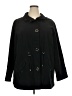 DressBarn 100% Polyester Black Trenchcoat Size 18 - photo 1