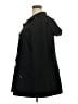 DressBarn 100% Polyester Black Trenchcoat Size 18 - photo 5