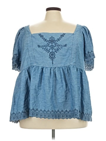 Old Navy Short Sleeve Blouse (view 1)