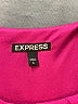 Express 100% Polyester Solid Purple Cocktail Dress Size 6 - photo 7
