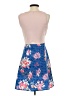 Assorted Brands Floral Blue Casual Dress Size S - photo 2