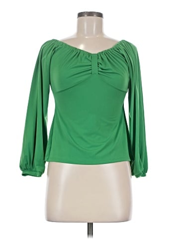 Laura Byrnes California 3/4 Sleeve Blouse (view 1)