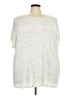 Old Navy Ivory Short Sleeve Top Size 4X - photo 1