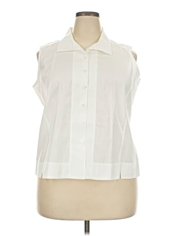 Talbots Sleeveless Button-Down Shirt (view 1)