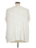 Old Navy Ivory Short Sleeve Top Size 4X - photo 2