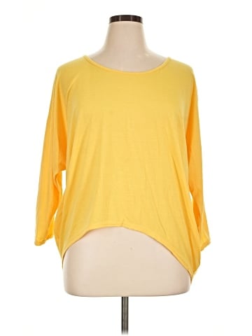 Unbranded 3/4 Sleeve T-Shirt (view 1)