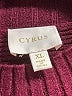 Cyrus Burgundy Turtleneck Sweater Size XL - photo 7