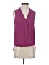 Three Eighty Two 100% Polyester Purple Sleeveless Blouse Size XS - photo 1