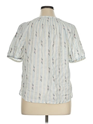 Ann Taylor LOFT Short Sleeve Blouse (view 2)