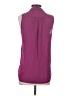 Three Eighty Two 100% Polyester Purple Sleeveless Blouse Size XS - photo 2