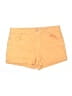Ann Taylor LOFT Solid Yellow Shorts Size 12 - photo 1